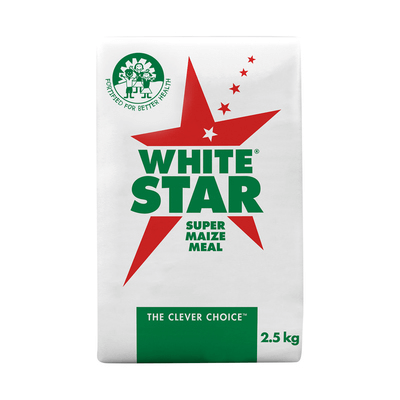 White Star Maize Meal 2.5Kg