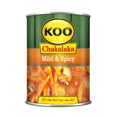 Koo Chakalaka Mild & Spicy 410G Tinned
