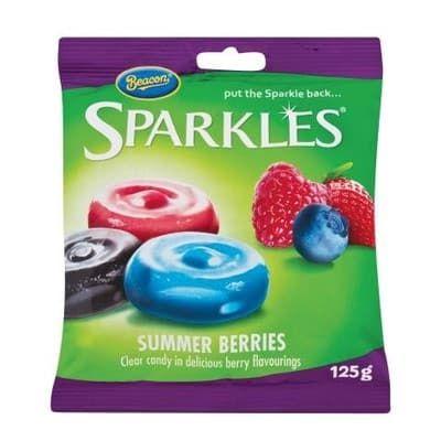 Beacon Sparkles Summer Berries 125G Sweets And Chocolates