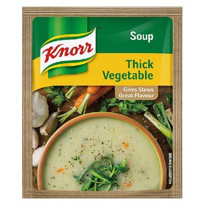 Knorr Thick Vegetable Soup 59G Soups