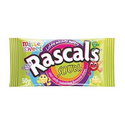 Mister Sweet Sour Rascals 50G Sweets And Chocolates