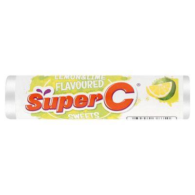 Superc Lemon Lime 36G Sweets And Chocolates