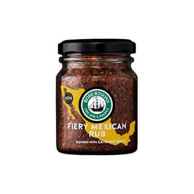 Robertsons Fiery Mexican Rub 80G Spices