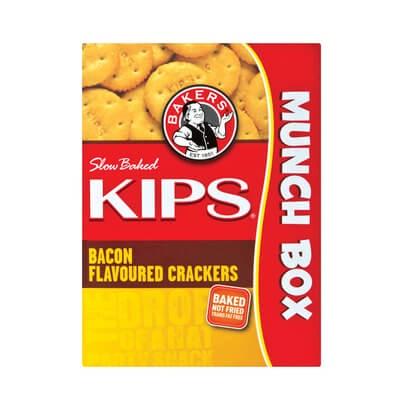 Bakers Kips Bacon 200G Biscuits
