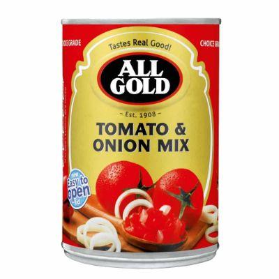 All Gold Tomato And Onion Mix 410G Tinned