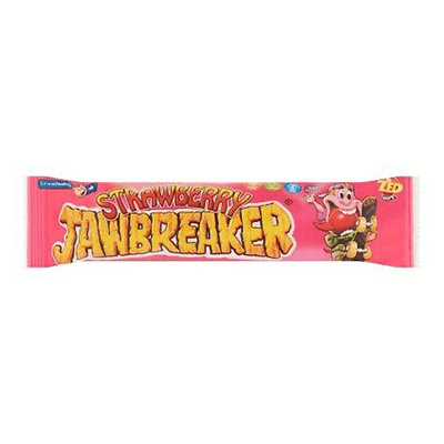 Zed Jawbreakers Strawberry 33G Sweets And Chocolates