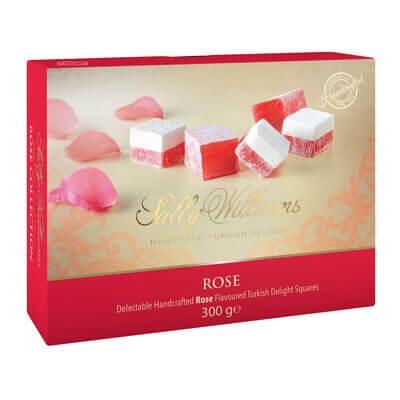 Sally Williams Turkish Delight Rose 300G Sweets And Chocolates