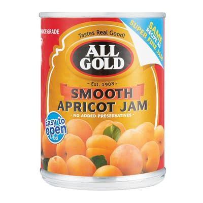 All Gold Smooth Apricot Jam 450G Jams