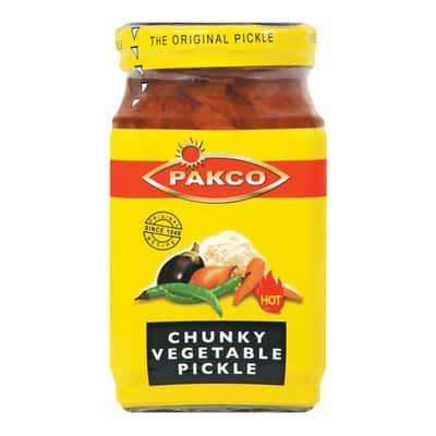 Pakco Hot Chunky Vegetable Pickle 400G Atchar