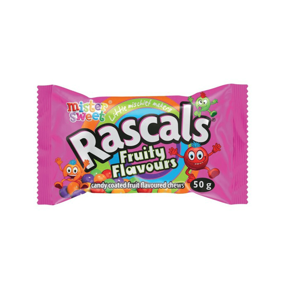 Mister Sweet Soda Fruity Rascals 50G