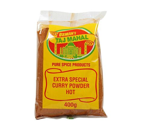 Taj Mahal Extra Special Curry Powder Hot 400G