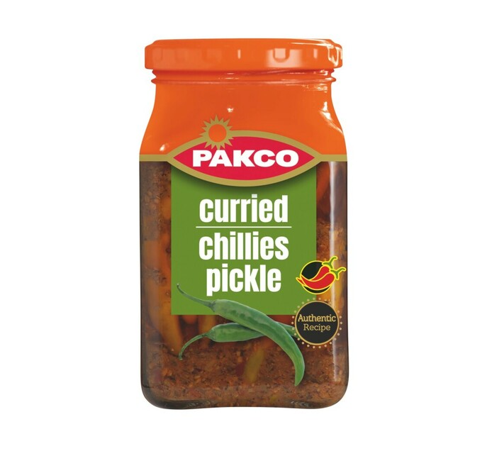 Pakco Curried Chillies 325G