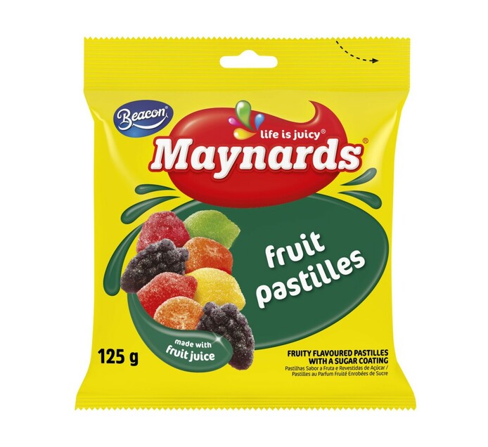 Maynards Fruit Pastilles 125G