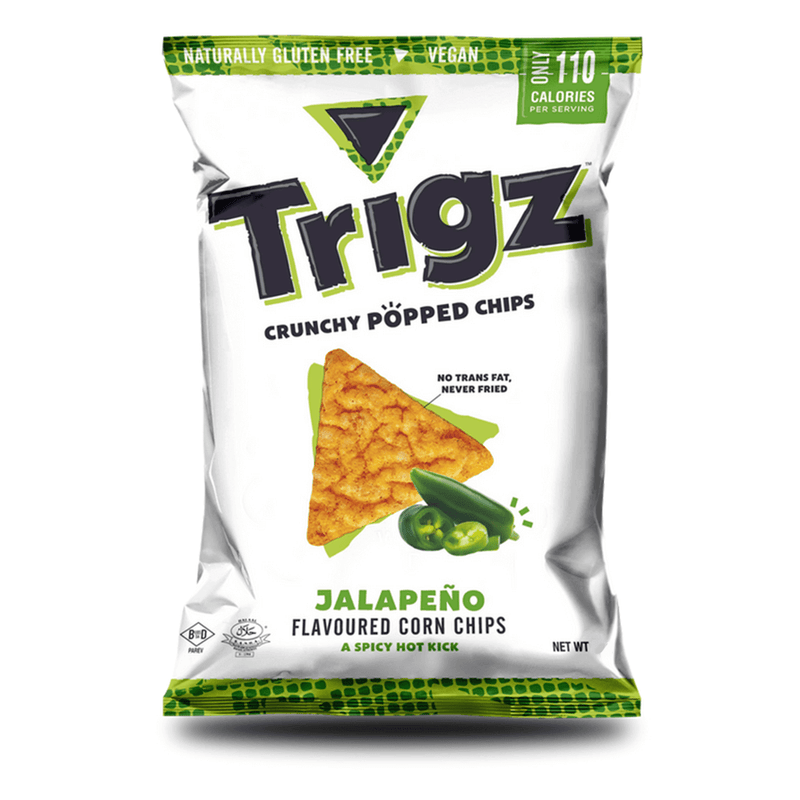 Trigz Jalapeno Flavoured Corn Chip 85G