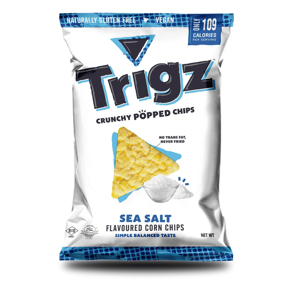 Trigz Sea Salt Flavoured Corn Chip 85G